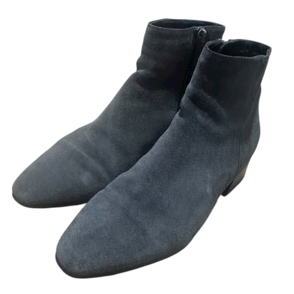 Aquatalia Womens Reeta Gray Suede Ankle Booties Shoes Size 6.5 - Picture 4 of 10